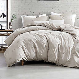 DKNY® Textured Fringe 3-Piece Reversible Comforter Set