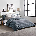 Alternate image 1 for DKNY Avenue Stripe 3-Piece King Comforter Set in Denim