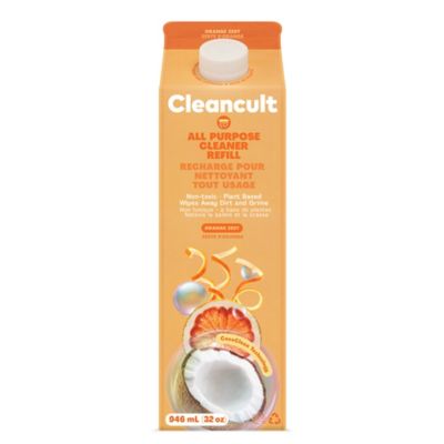 Cleancult 32 oz. All Purpose Cleaner Refill in Orange Zest