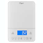 Alternate image 3 for Ozeri&reg; Touch III 22 lb. Digital Kitchen Scale with Calorie Counter in White