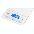 Alternate image 2 for Ozeri&reg; Touch III 22 lb. Digital Kitchen Scale with Calorie Counter in White