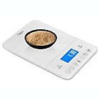 Alternate image 1 for Ozeri&reg; Touch III 22 lb. Digital Kitchen Scale with Calorie Counter in White