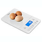 Alternate image 8 for Ozeri&reg; Touch III 22 lb. Digital Kitchen Scale with Calorie Counter in White