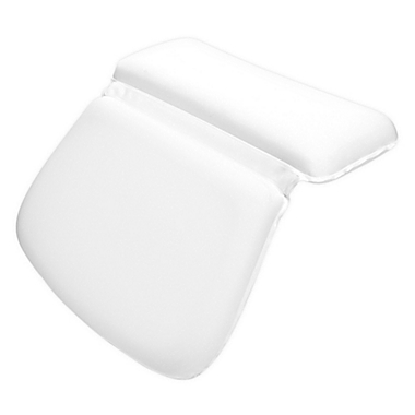 Simply Essential&trade; Head &amp; Neck Support Bath Pillow in White. View a larger version of this product image.