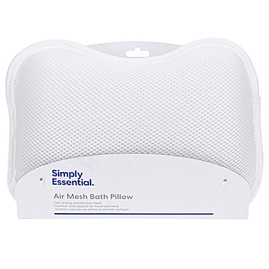 Simply Essential&trade; Bone-Shaped Bath Pillow in White. View a larger version of this product image.