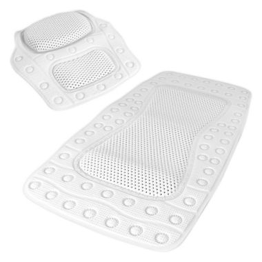 Simply Essential&trade; Basic Pillow Lounger in White. View a larger version of this product image.