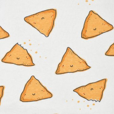 Gerber&reg; Preemie 3-Piece Chips Top, Pant &amp; Cap Set in White. View a larger version of this product image.