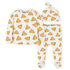 Alternate image 0 for Gerber&reg; Size 0-3M 3-Piece Chips Top, Pant &amp; Cap Set in White