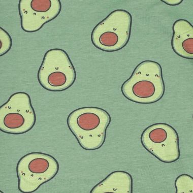 Gerber&reg; Avocados Reversible Baby Blanket in Green. View a larger version of this product image.