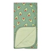 Gerber&reg; Avocados Reversible Baby Blanket in Green