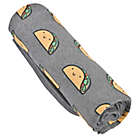 Alternate image 1 for Gerber&reg; Tacos Reversible Baby Blanket in Grey