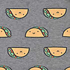 Alternate image 2 for Gerber&reg; Tacos Reversible Baby Blanket in Grey