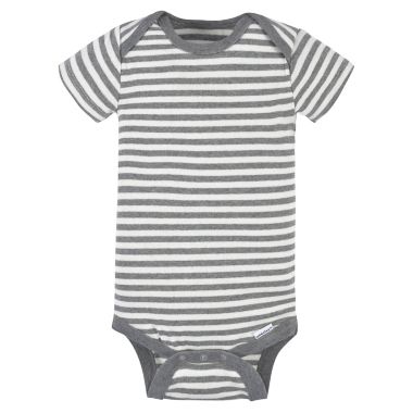 Gerber&reg; Onesies&reg; Preemie 3-Pack Taco Bodysuits in Grey. View a larger version of this product image.