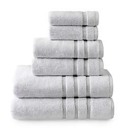 Solid Charcoal-Infused 6-Piece Towel Set