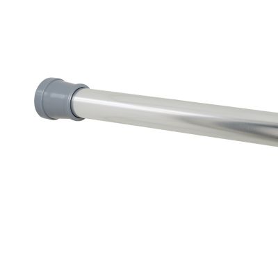 Squared Away&trade; NeverRust&trade; Aluminum Adjustable Tension Shower Rod