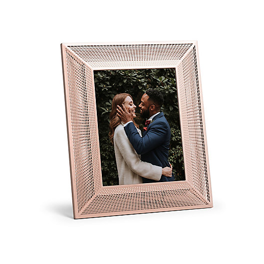 Alternate image 1 for Aura Smith 9.7-Inch Digital Photo Frame in Platinum Rose