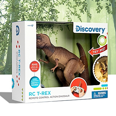 Discovery Kids Remote Control RC T Rex Dinosaur Electronic Toy Action Figure 