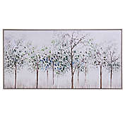 StyleCraft Yuno Spring Trees 56-Inch x 29-Inch Framed Wall Art