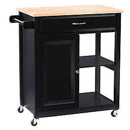 CorLiving Sage Kitchen Cart with Cabinet