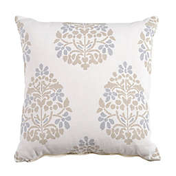 Everhome™ Paisley Square Throw Pillow in Tan