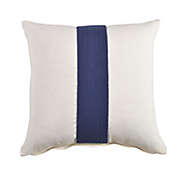 Everhome&trade; Single Stripe Square Throw Pillow in Blue Depths