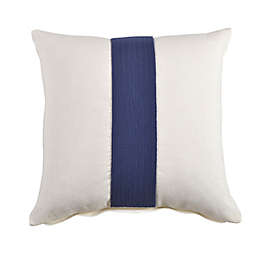 Everhome™ Single Stripe Square Throw Pillow in Blue Depths