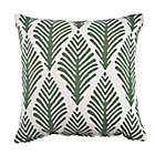 Alternate image 0 for Everhome&trade; Leaf Square Throw Pillow in Green