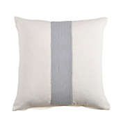 Everhome&trade; Single Stripe Square Throw Pillow in Grey