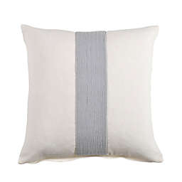 Everhome™ Single Stripe Square Throw Pillow in Grey