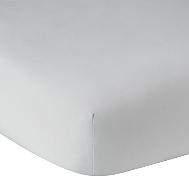 UGG&reg; Devon Fitted Crib Sheet in Glacier Grey. View a larger version of this product image.