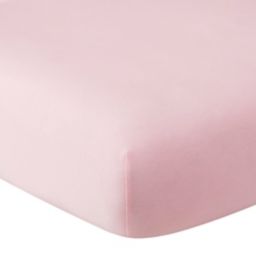 UGG® Damietta Fitted Crib Sheet in Pink Shell