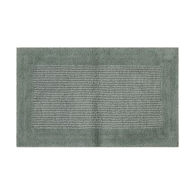 Haven&trade; Reversible Cotton 21&quot; x 34&quot; Bath Rug in Chinois Green