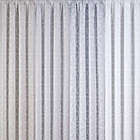 Alternate image 6 for Everhome&trade; Frankie Geo 84-Inch Rod Pocket 100% Blackout Curtain Panel in Silver (Single)