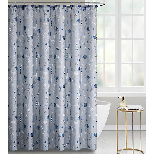 Shower Curtain Set In Grey, Blue And Grey Shower Curtain Sets