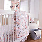 Alternate image 3 for Trend Lab&reg; Blush Floral 3-Piece Crib Bedding Set in Pink