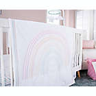 Alternate image 2 for Trend Lab&reg; Rainbow 3-Piece Crib Bedding Set in Pink