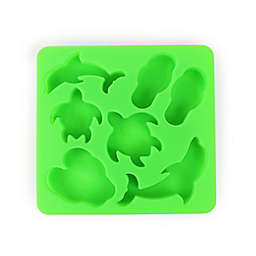 U.S. Jaclean Beach Buddies Silicone Ice Cube Tray in Green