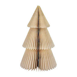H for Happy™ 9-Inch Small Paper Christmas Tree in Coconut Milk
