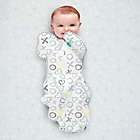 Alternate image 1 for Love to Dream&trade; Swaddle UP&trade; Small Lite Kisses Silky-Lux Swaddle in White