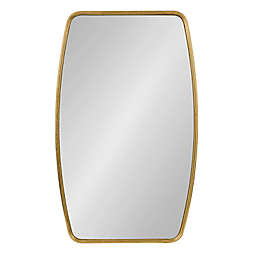 Kate and Laurel Caskill 20-Inch x 32-Inch Irregular Mirror in Gold