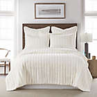 Alternate image 0 for Levtex Home Faux Fur Full/Queen Quilt in Ivory