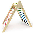 Alternate image 0 for Cassarokids&reg; Jumbo Wooden Foldable Climbing Triangle in Rainbow