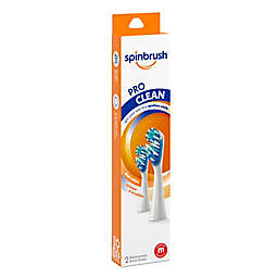 Arm & Hammer™ 2-Pack Spinbrush™ Pro Clean™ Medium Replacement Heads