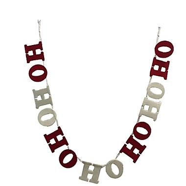 H for Happy&trade; Ho Ho Ho Christmas Garland. View a larger version of this product image.