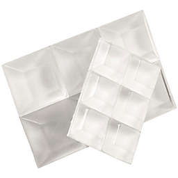 Waxman® SoftTouch 12-Pack Square Bumper Pads in Clear