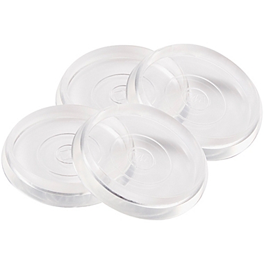 Waxman 4-Pack Clear Round Caster Cups. View a larger version of this product image.