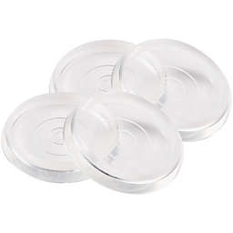 Waxman 4-Pack Clear Round Caster Cups