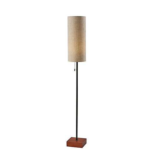 Adesso Trudy Floor Lamp In Black Bed, Adesso Etagere Floor Lamp With Drawer