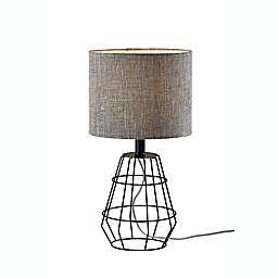 Adesso Victor Table Lamp in Grey