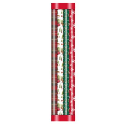 4-Roll Assorted Gift Wrap Value Pack